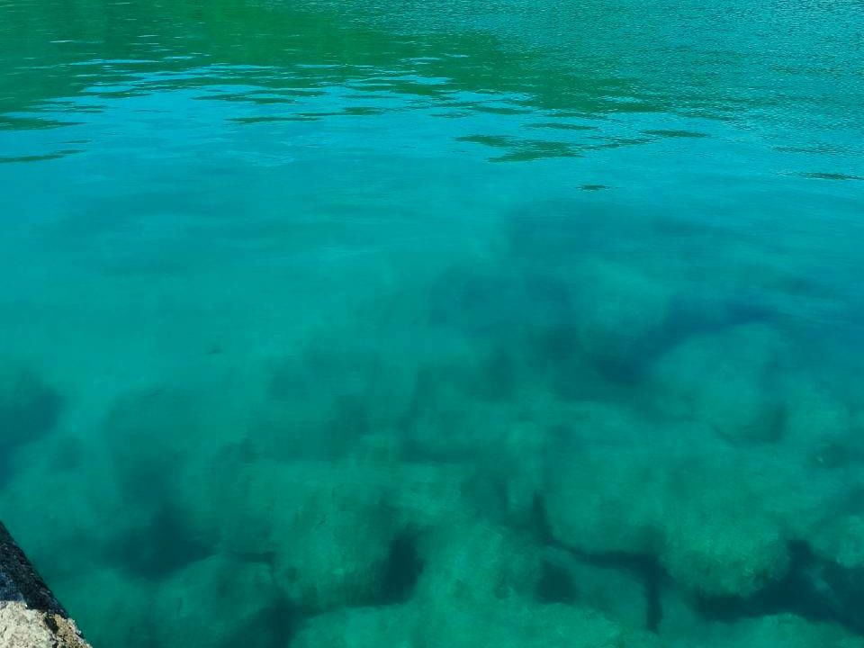 五島列島の澄んだ海