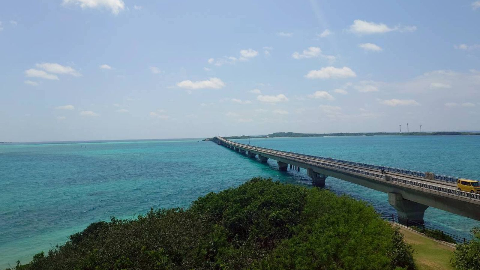 宮古島 伊良部大橋と海